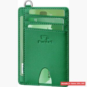 Ultra Slim RFID Blocking Minimalist Wallet Front Pocket Card Holder